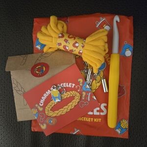 The Woobles Mcdonalds Bracelet Kit With Pierre Fries Charm